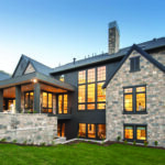 A-Series casement, picture and transom windows; Bright Brass hardware; Colonial grille pattern and Specified Equal Light grille pattern
Black exteriors, Black painted interiors; VeriLock sensors included, but not visible in photography

Country Manor home style

Alpine, Utah
Builder: Raykon Construction


Keywords: mixed materials, stone, siding, blue sky, indoor/outdoor
